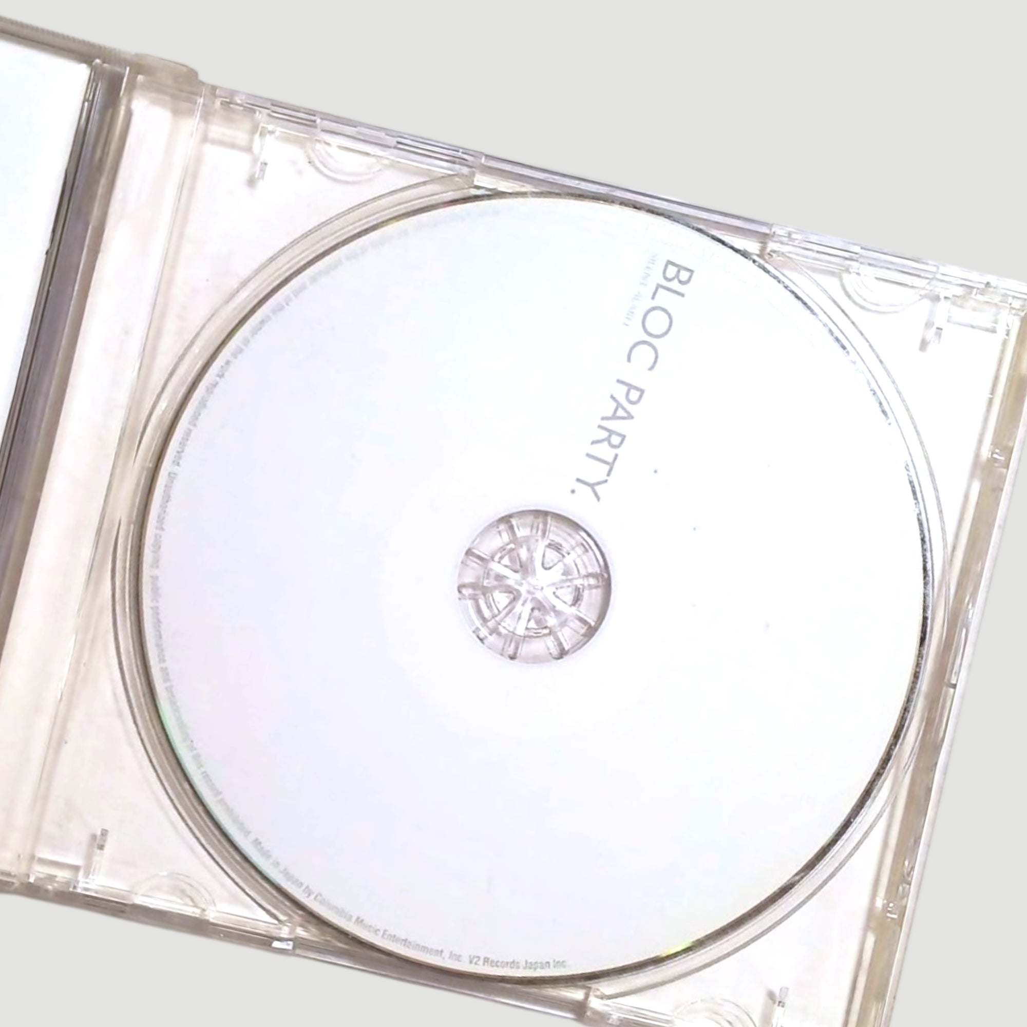 2005 Bloc Party Silent Alarm Japanese CD