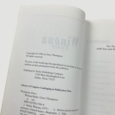 1996 Winona Ryder by Dave Thompson