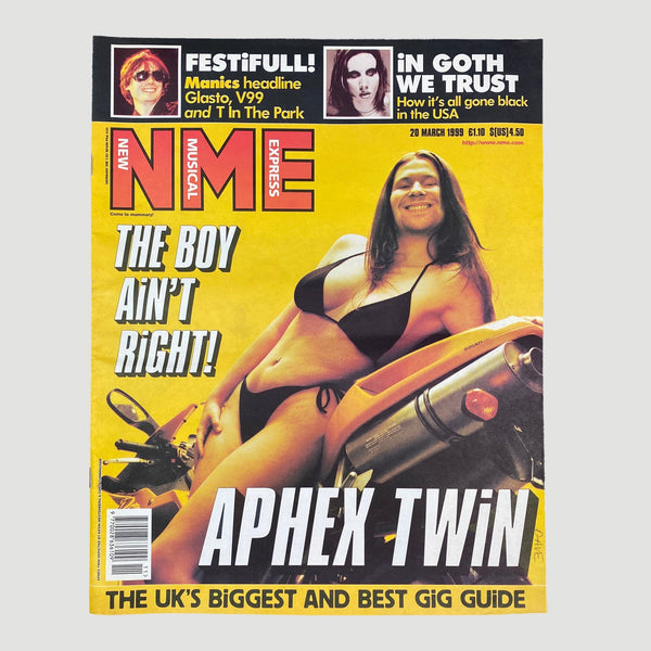APHEX TWIN 雑誌 NME Aphex Twin, NME (1st February 1992) – Lanner Chronicle