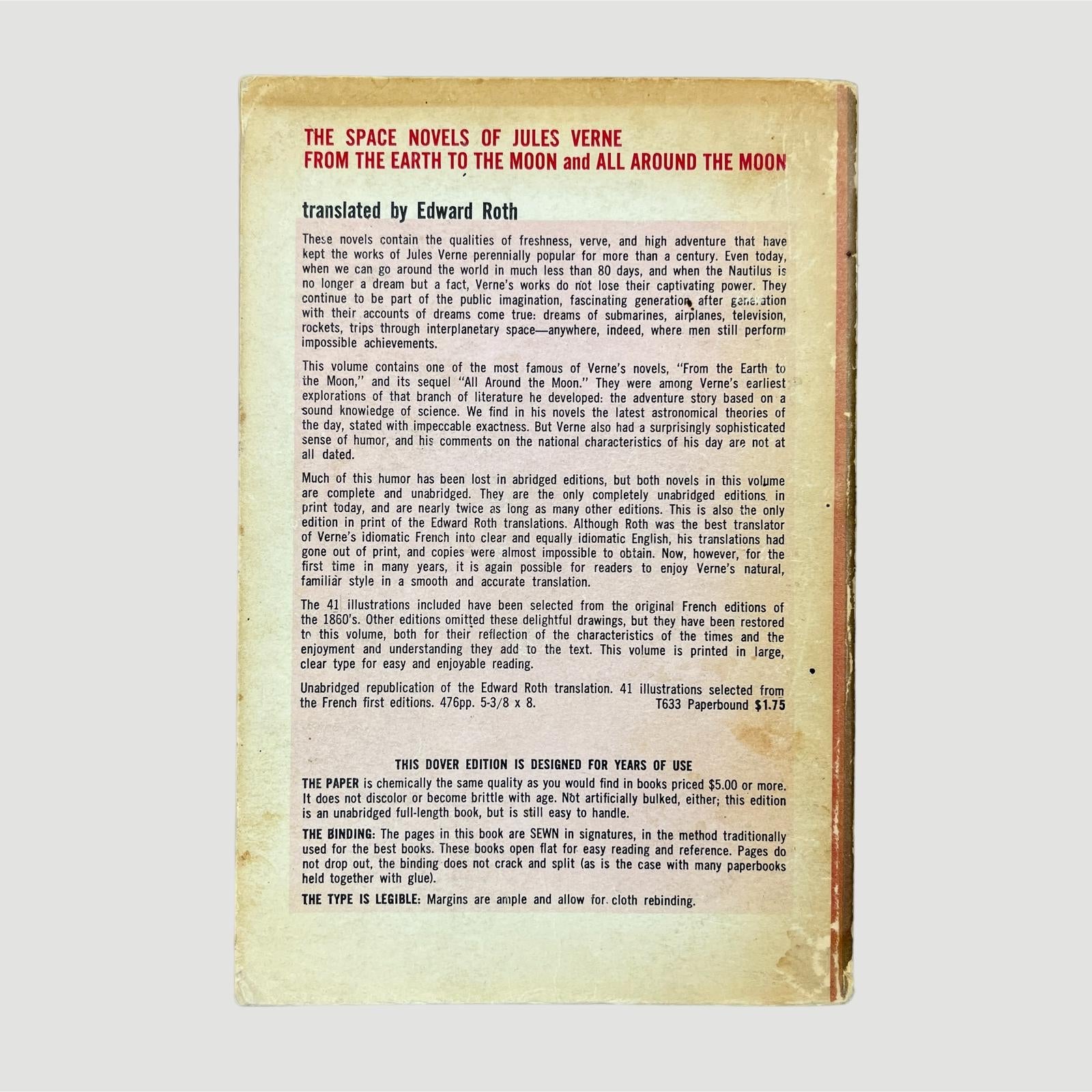 1960 Jules Verne From the Earth to the Moon / All Around the Moon