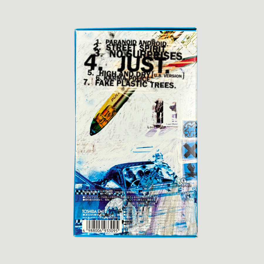 1998 Radiohead 7 Television Commercials Japanese VHS