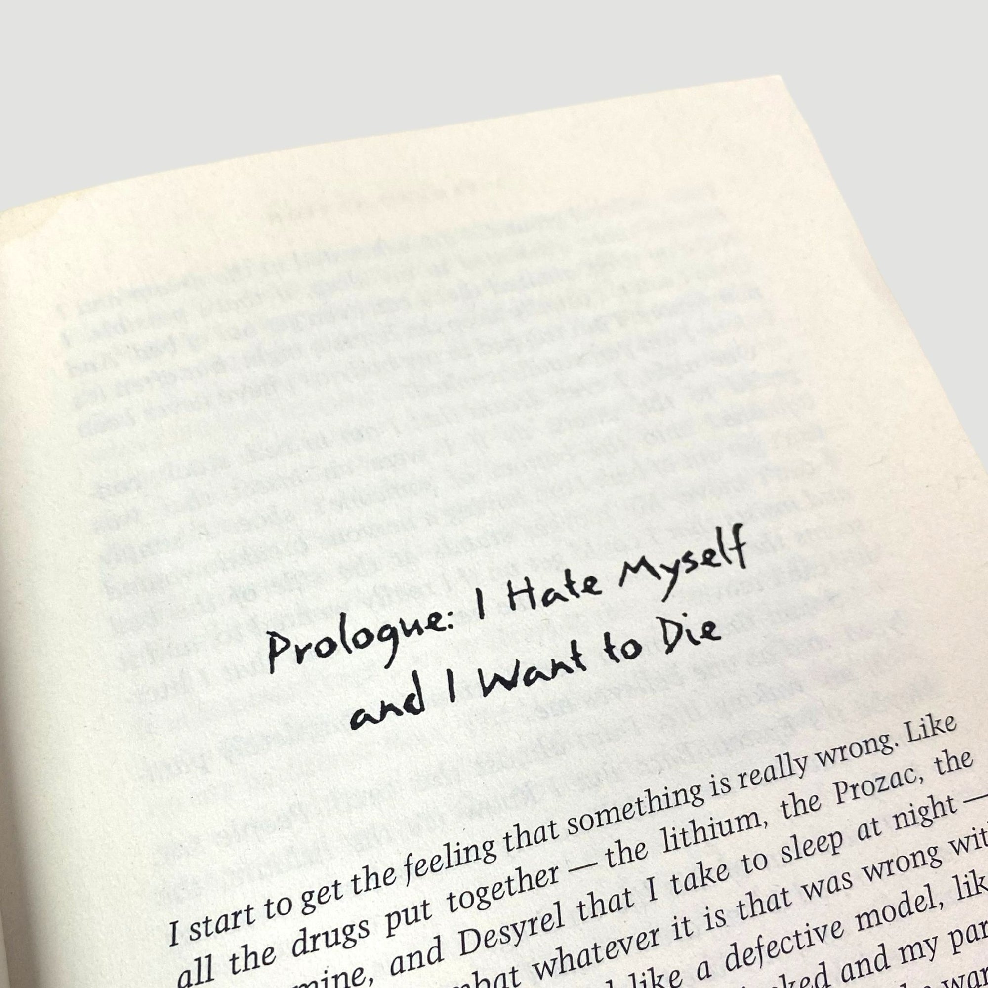 1994 Elizabeth Wurtzel Prozac Nation US 1st Edition Hardback