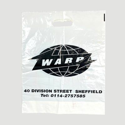 Mid 90's Warp Records Original Store Carrier Bag