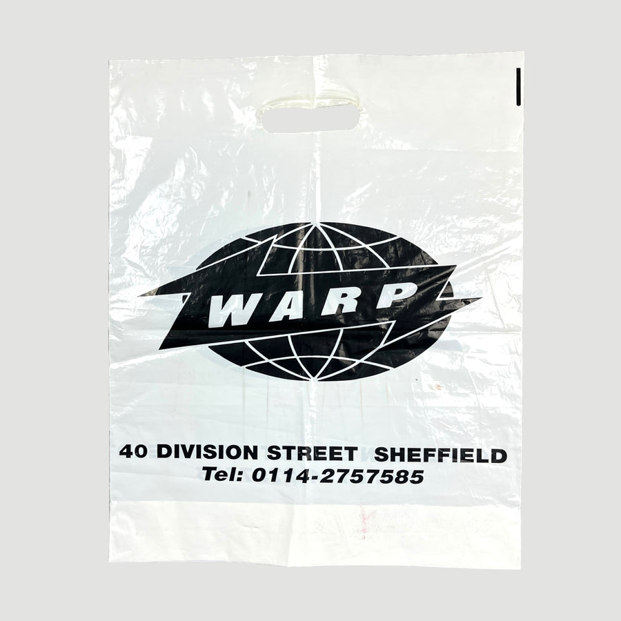 Mid 90's Warp Records Original Store Carrier Bag