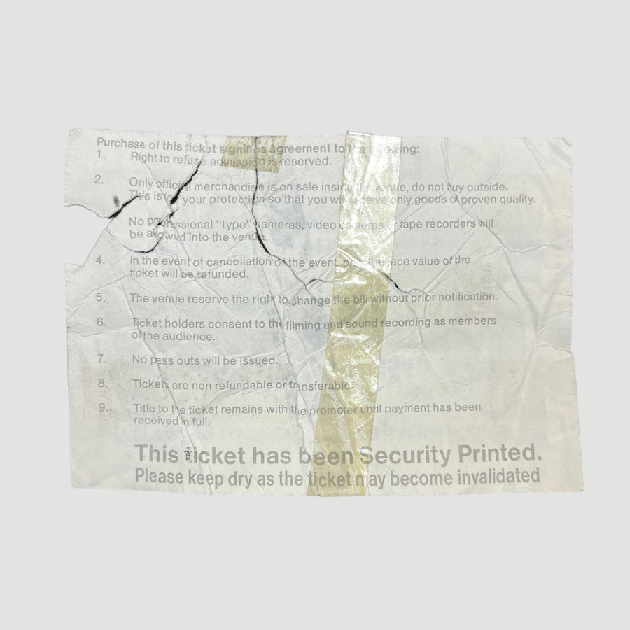 1993 Breeders Show Ticket