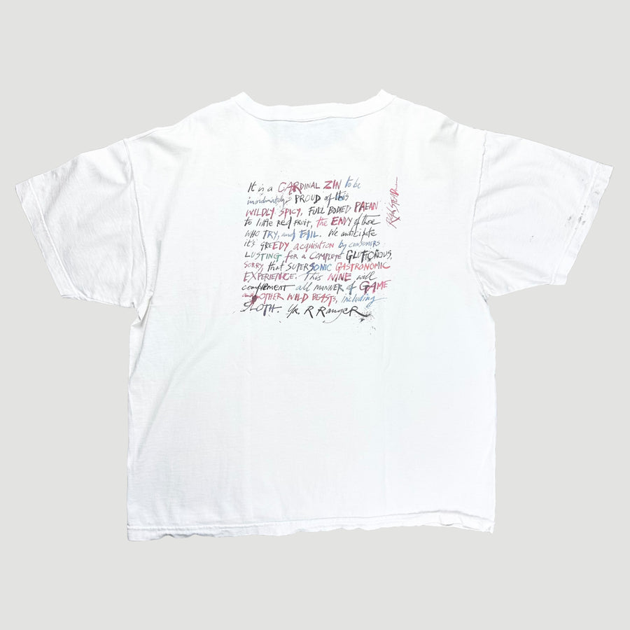 Mid 90's Ralph Steadman 'Cardinal Zin' T-Shirt