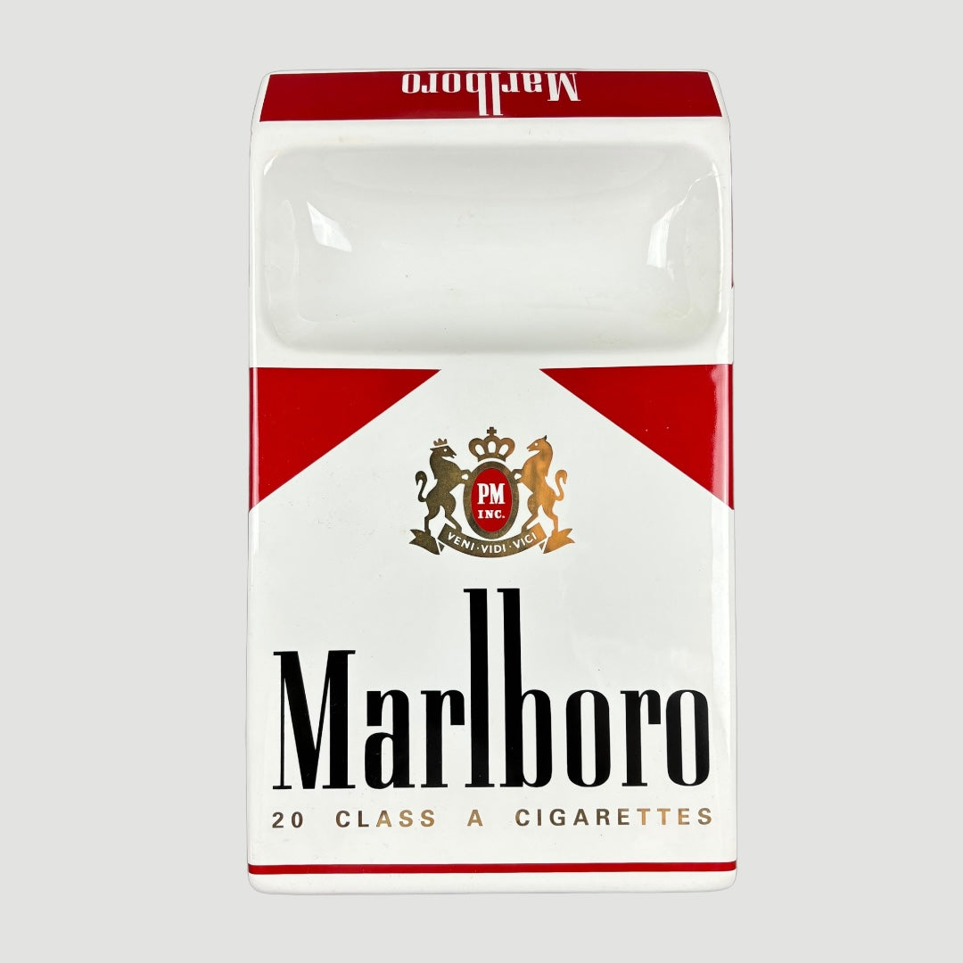90's Marlboro Oversize Ceramic Ash Tray
