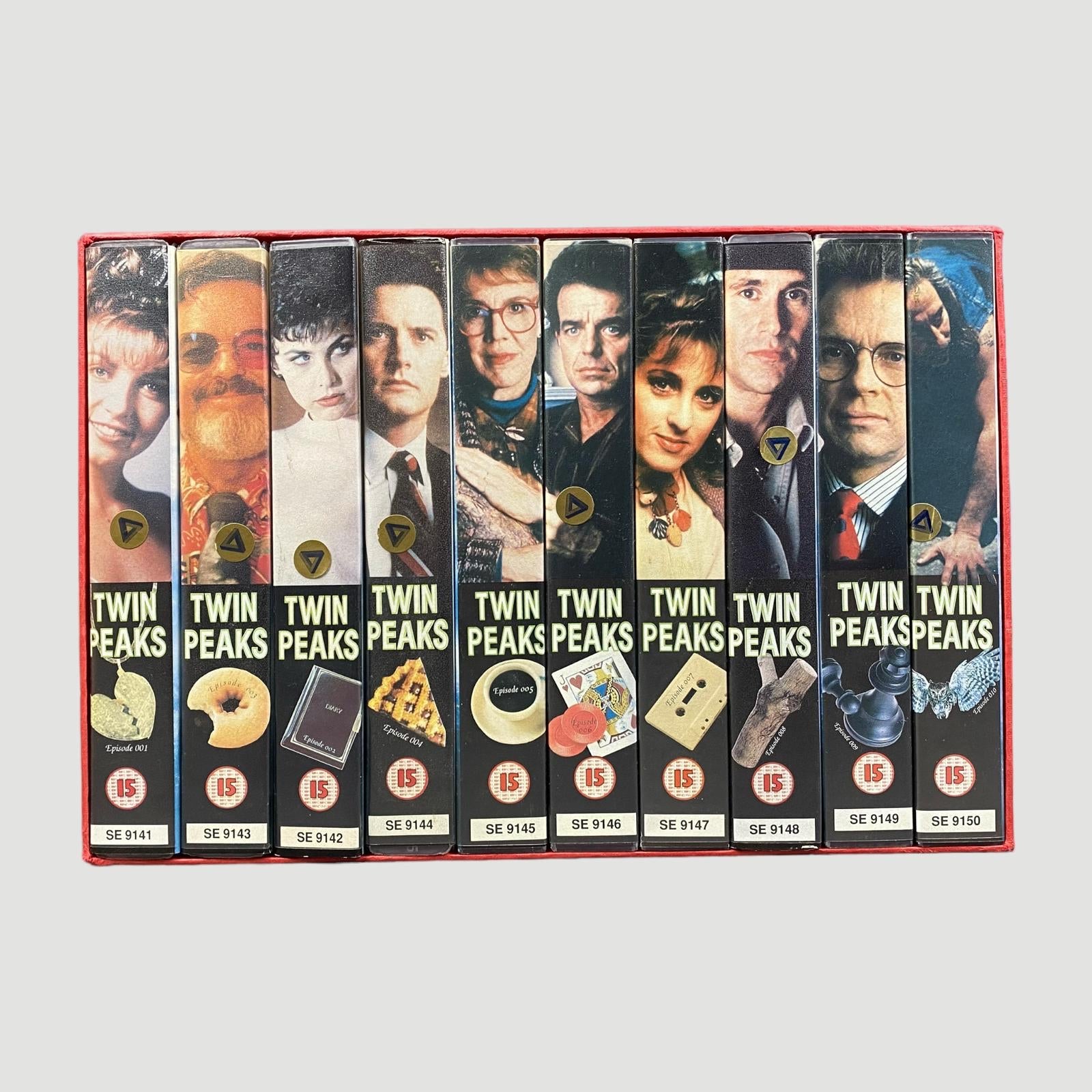 90's Twin Peaks Series 1 & 2 VHS (Boxed Full Set)