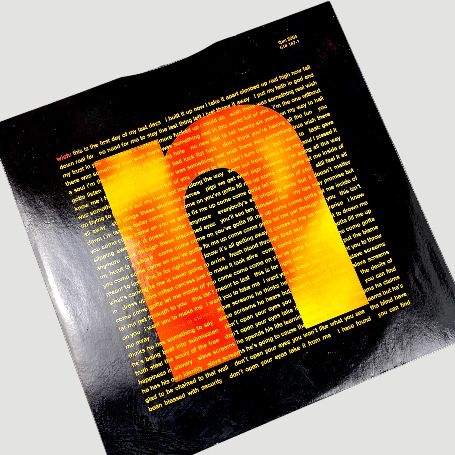 1992 Nine Inch Nails Broken UK 12" + 7" Single Set + Flyer