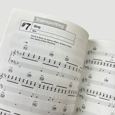 1996 Trainspotting Piano/Vocal/Guitar Songbook