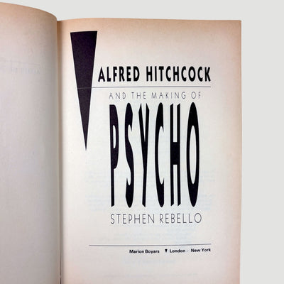 1990 Alfred Hitchcock Making of Psycho 1st Edition