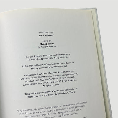 2003 Yoshitomo Nara Birth and Present A Studio Portrait of...