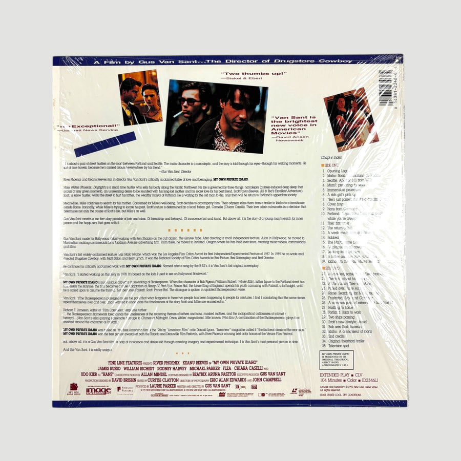 90's My Own Private Idaho UK Laserdisc