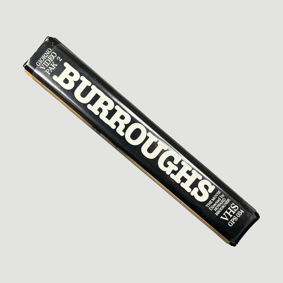 1985 Burroughs: The Movie VHS