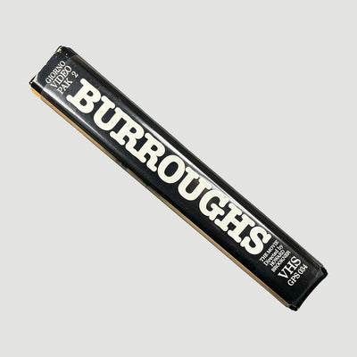 1985 Burroughs: The Movie VHS