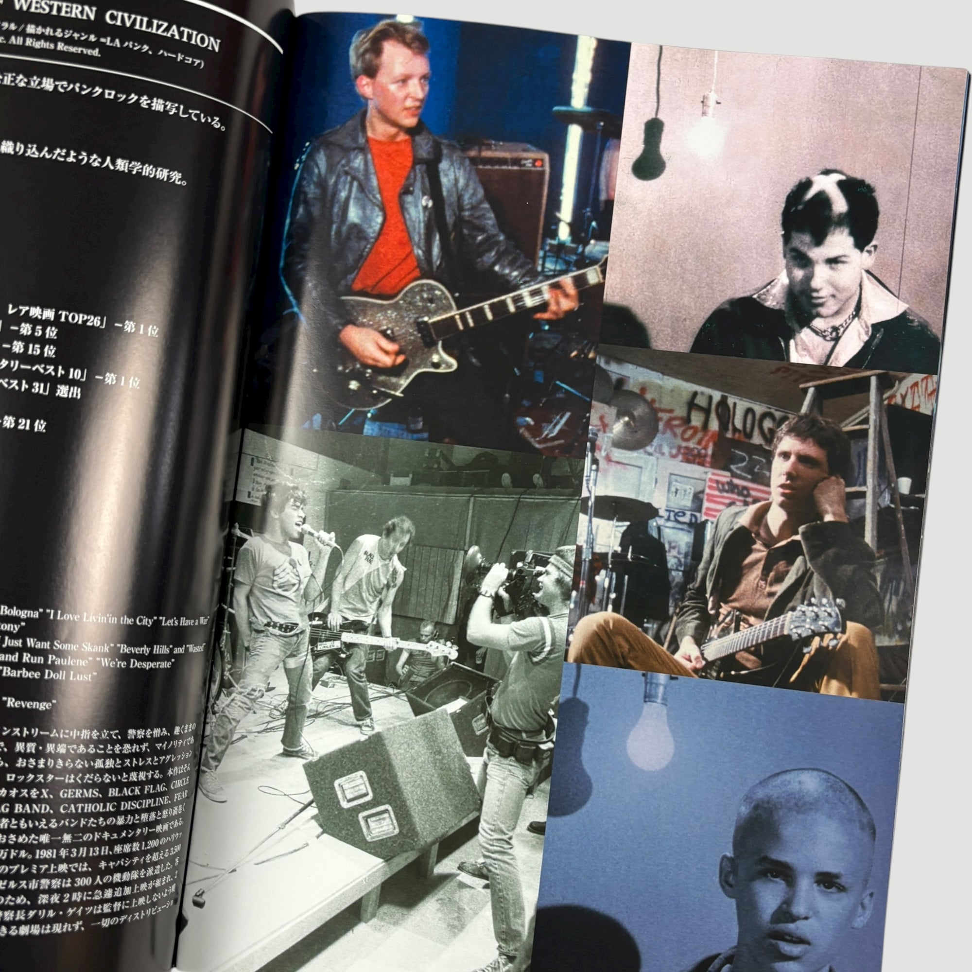 00's The Decline of Western Civilisation Films Japanese Booklet