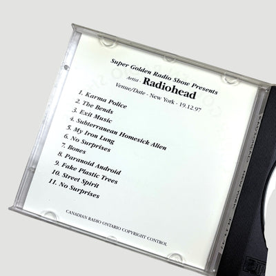 1997 Radiohead NYC 19/12/97 Radio CD