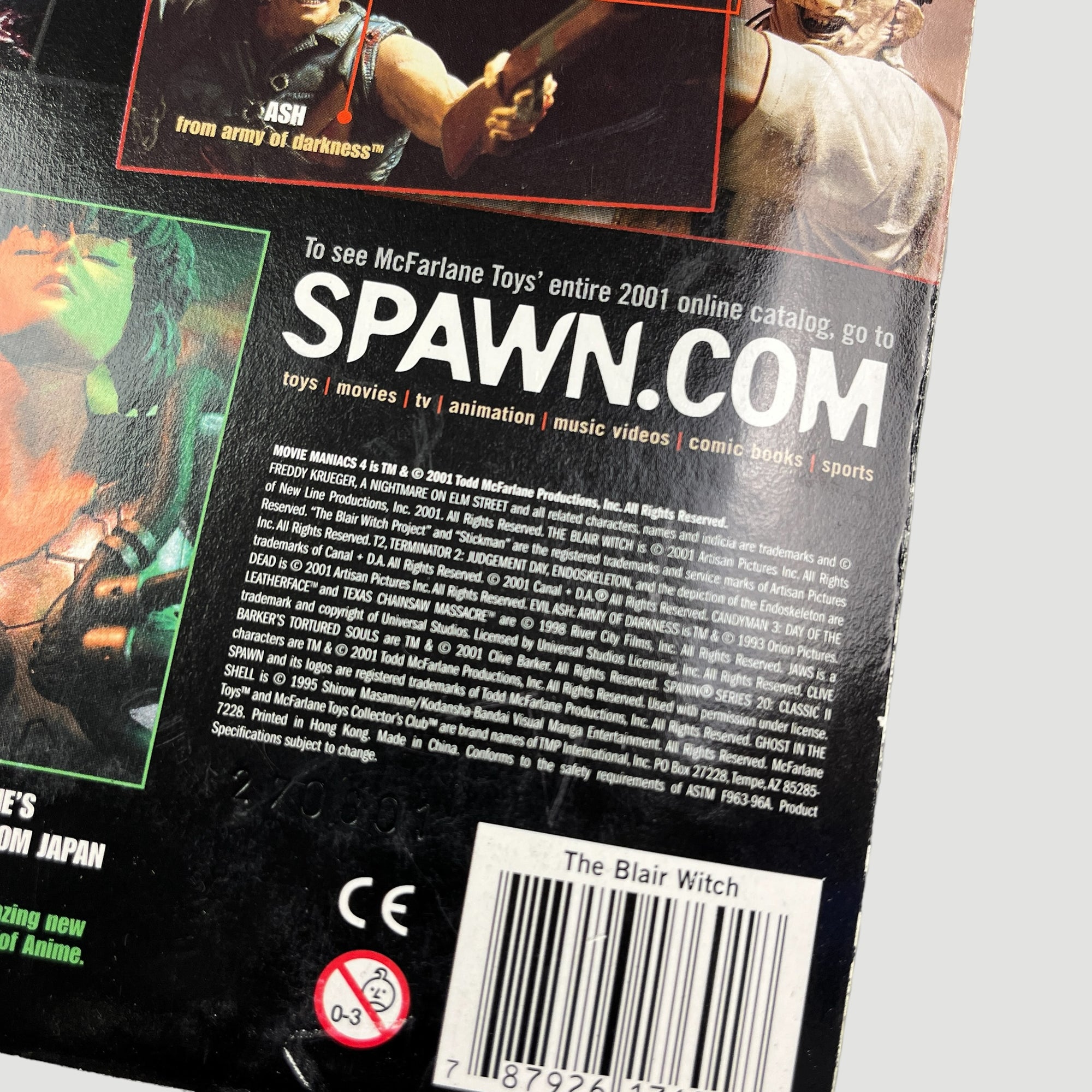 2001 The Blair Witch Project McFarlane Toy