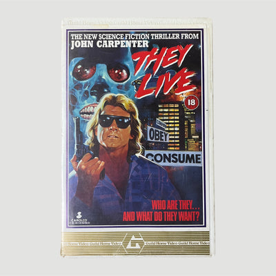 1988 John Carpenter’s 'They Live' Ex Rental VHS