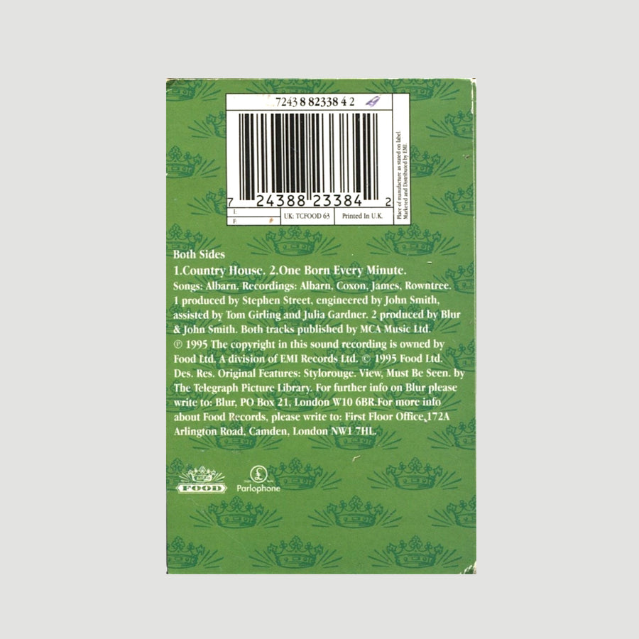1995 Blur Country House UK Cassette