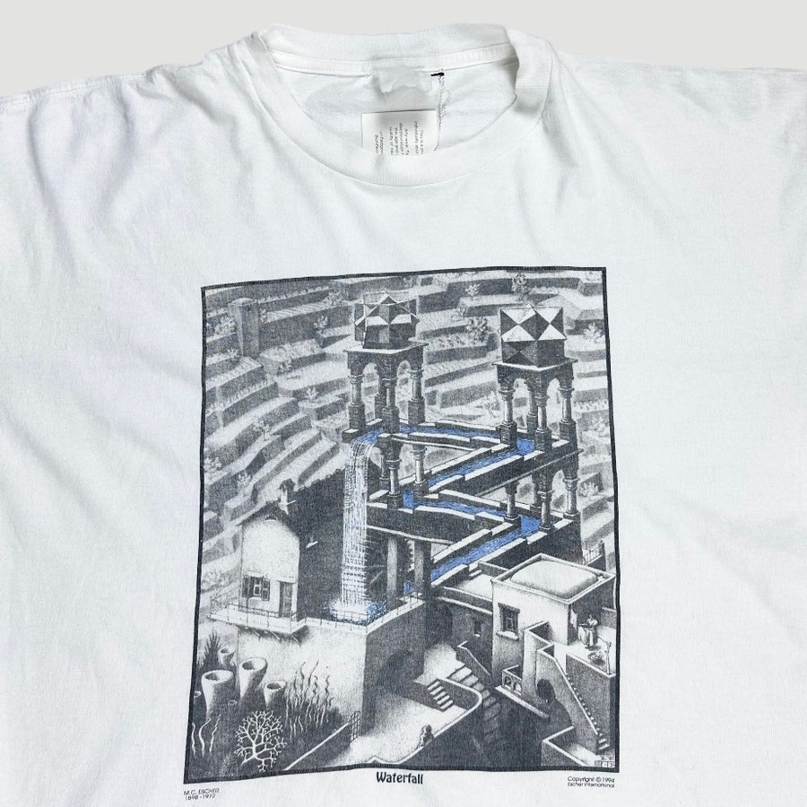 90's M.C. Escher Waterfall T-Shirt