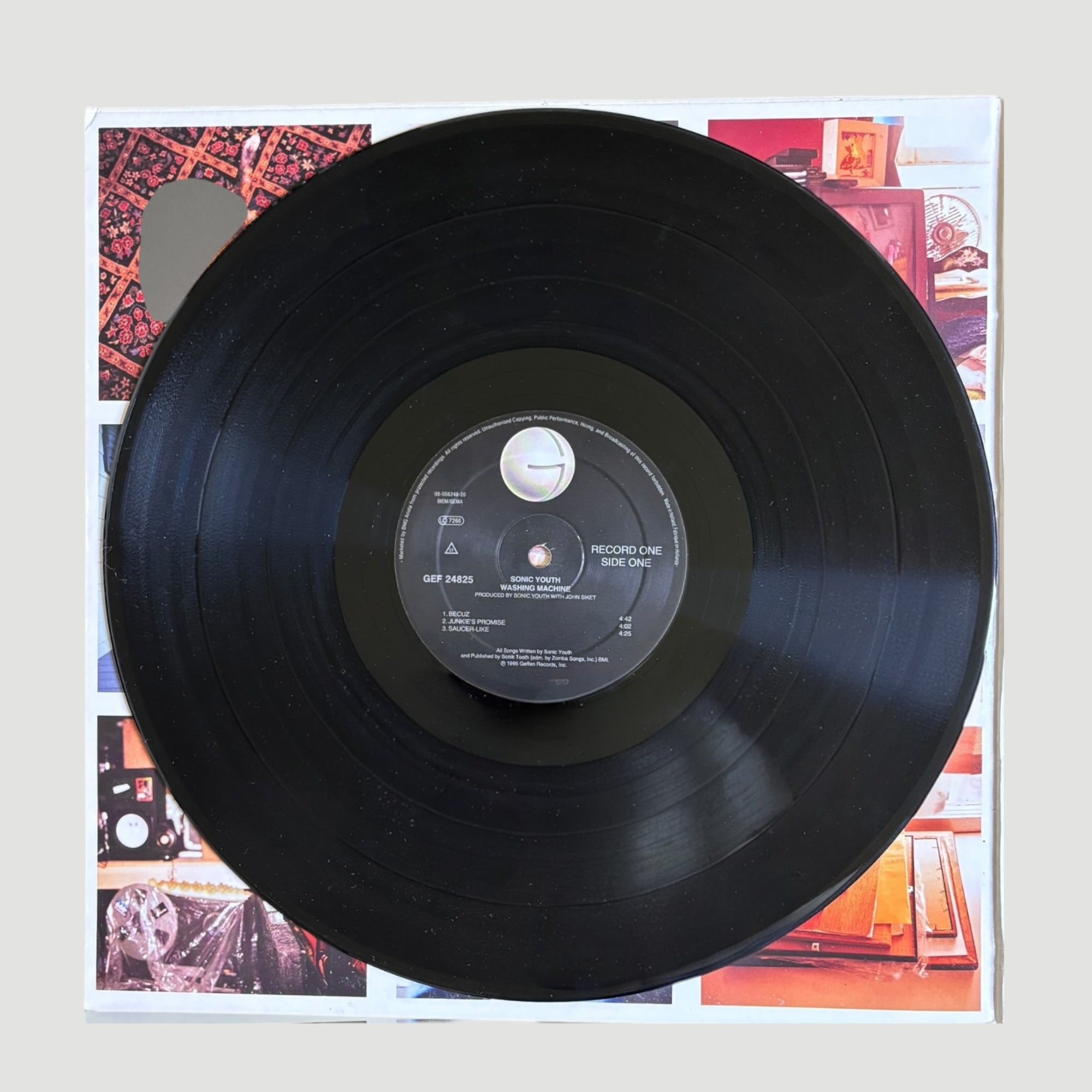 1995 Sonic Youth Washing Machine UK 1st Press LP