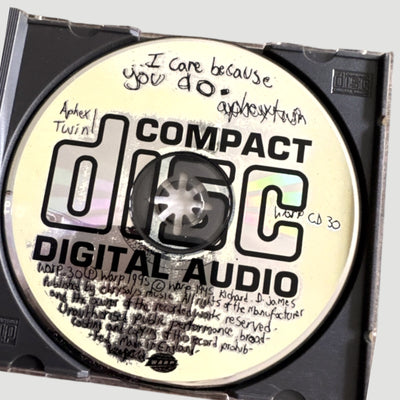 1995 Aphex Twin ...I Care Because You Do UK 1st Issue CD