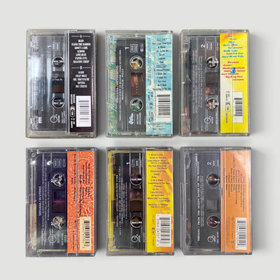 1989-1996 Nirvana 6 Cassette Album Set