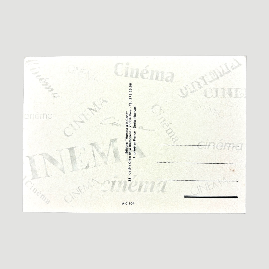 1984 Paris, Texas Lobby Postcard