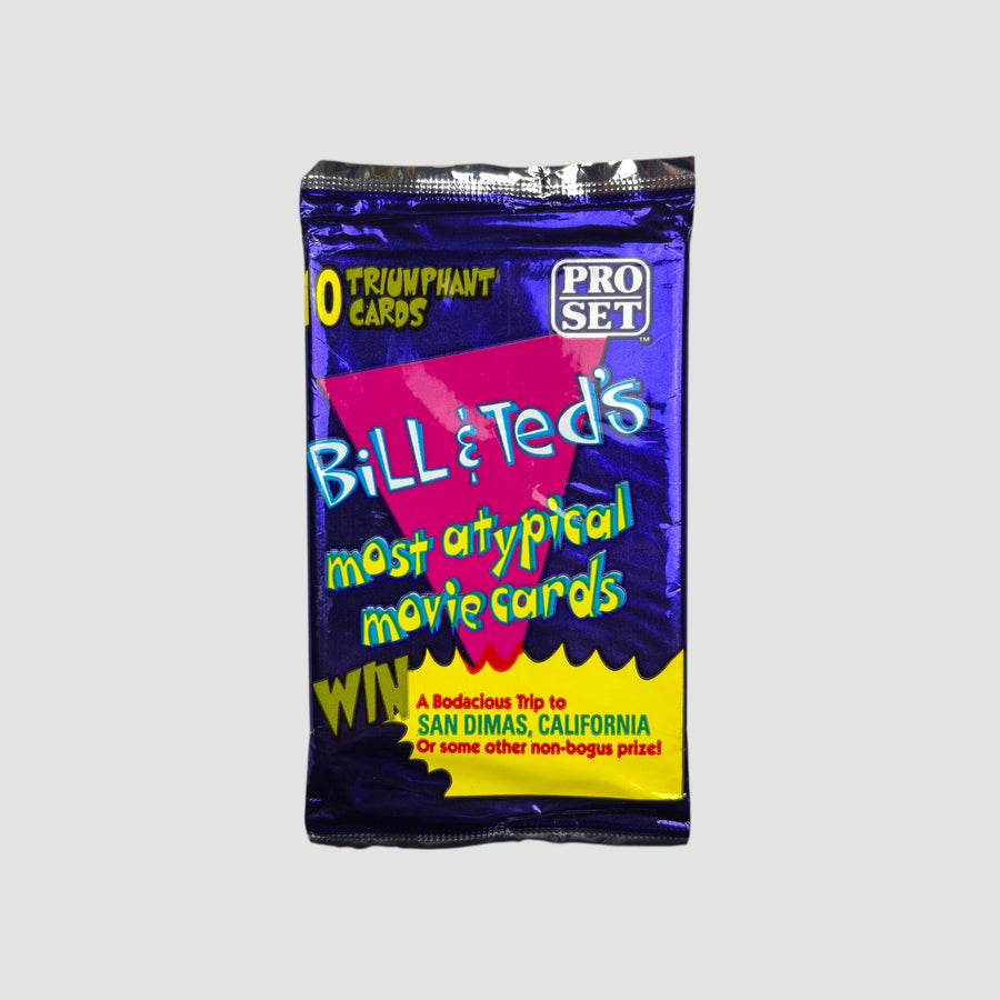 1991 Bill & Ted's Most Atypical Movie Cards (Sealed)