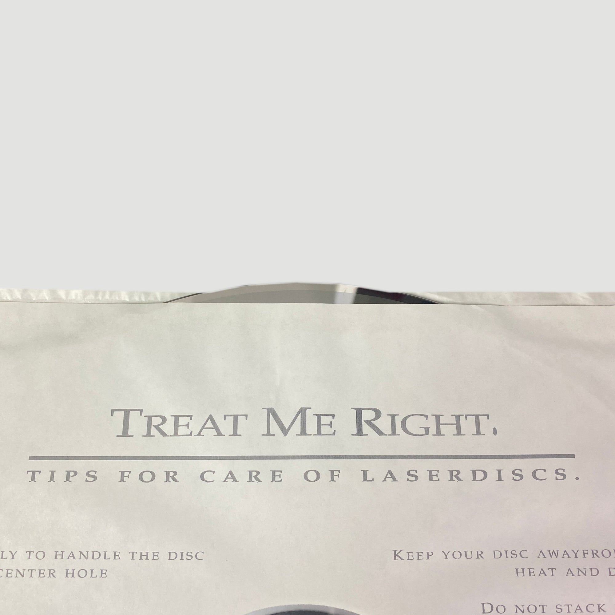 1996 Heat Double Laserdisc Set