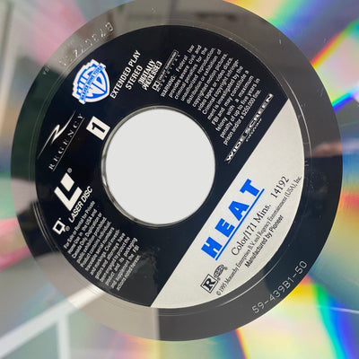 1996 Heat Double Laserdisc Set