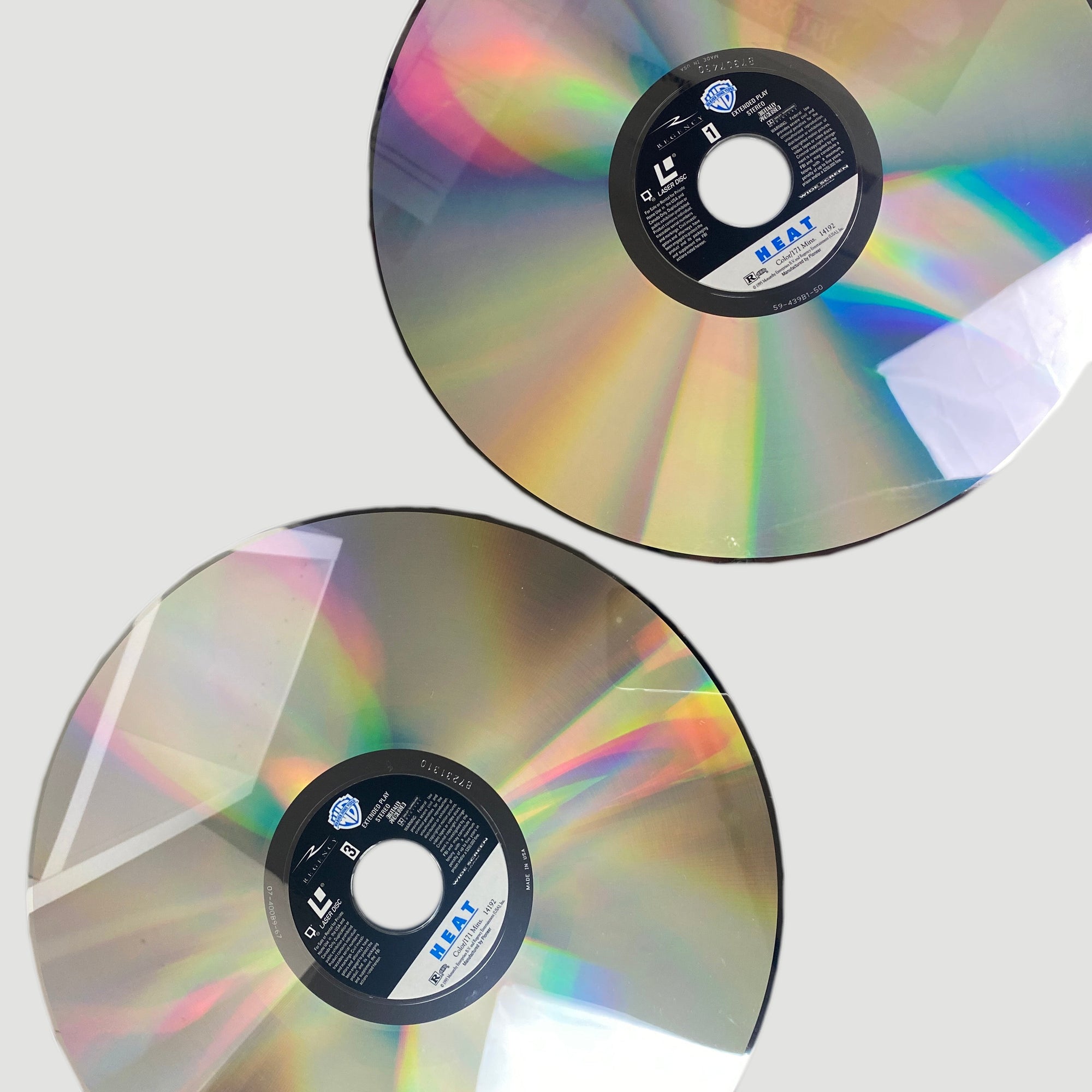 1996 Heat Double Laserdisc Set