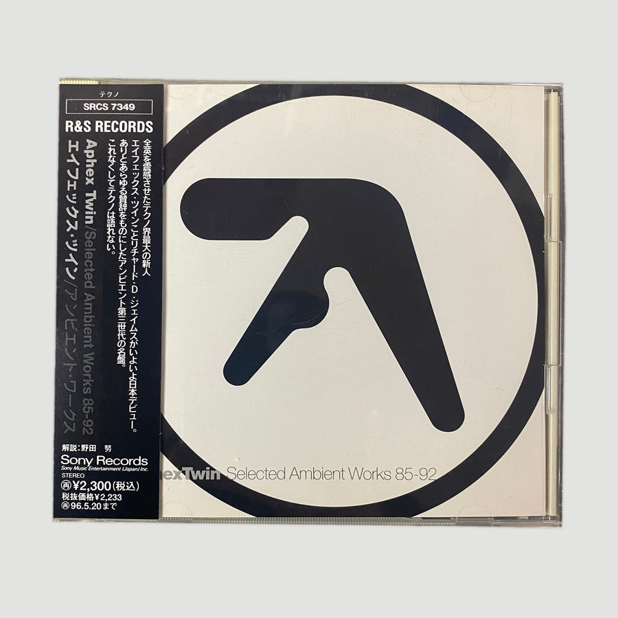 90's Aphex Twin Selected Ambient Works 85-92 Japanese CD