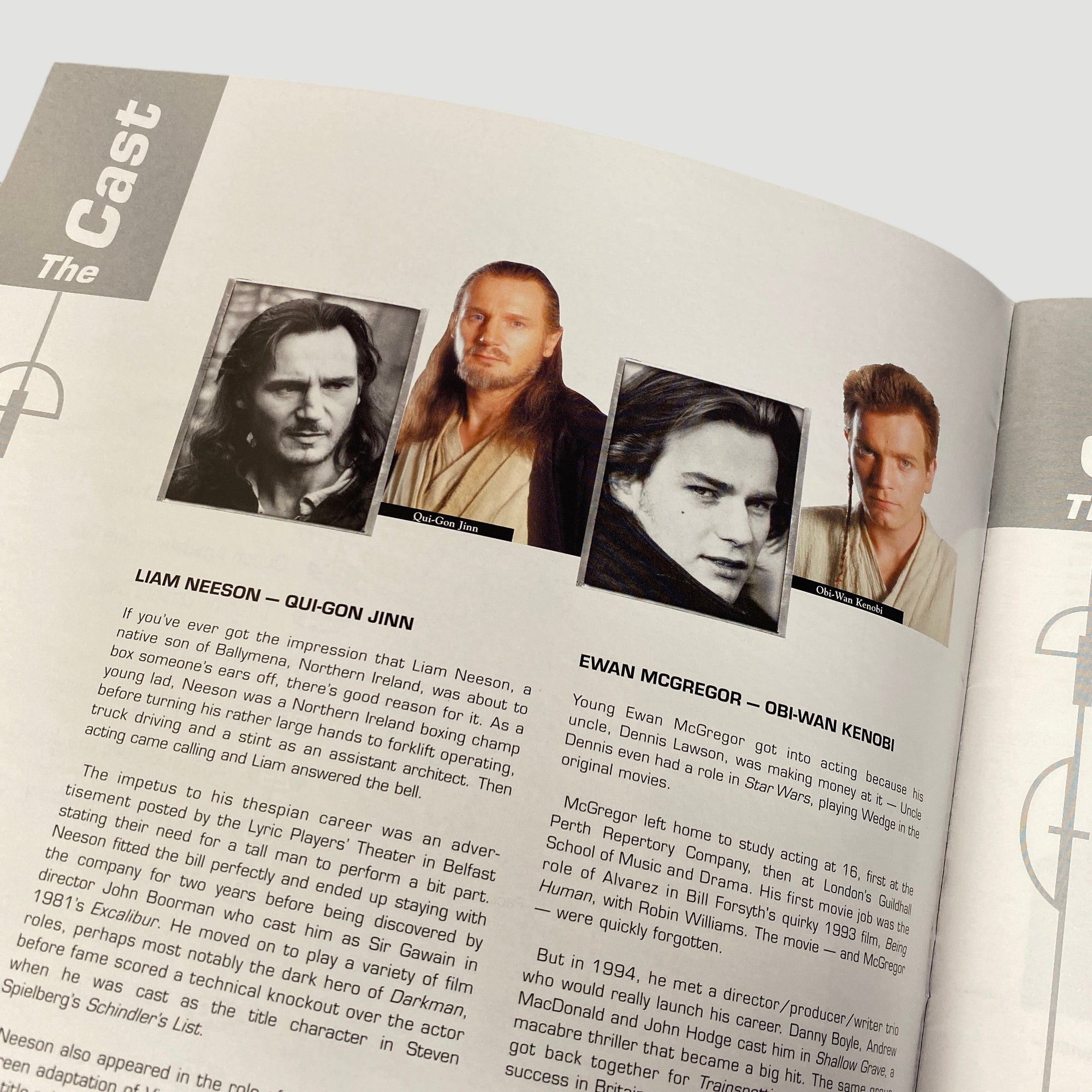 1999 Star Wars The Phantom Menace Premiere Programme