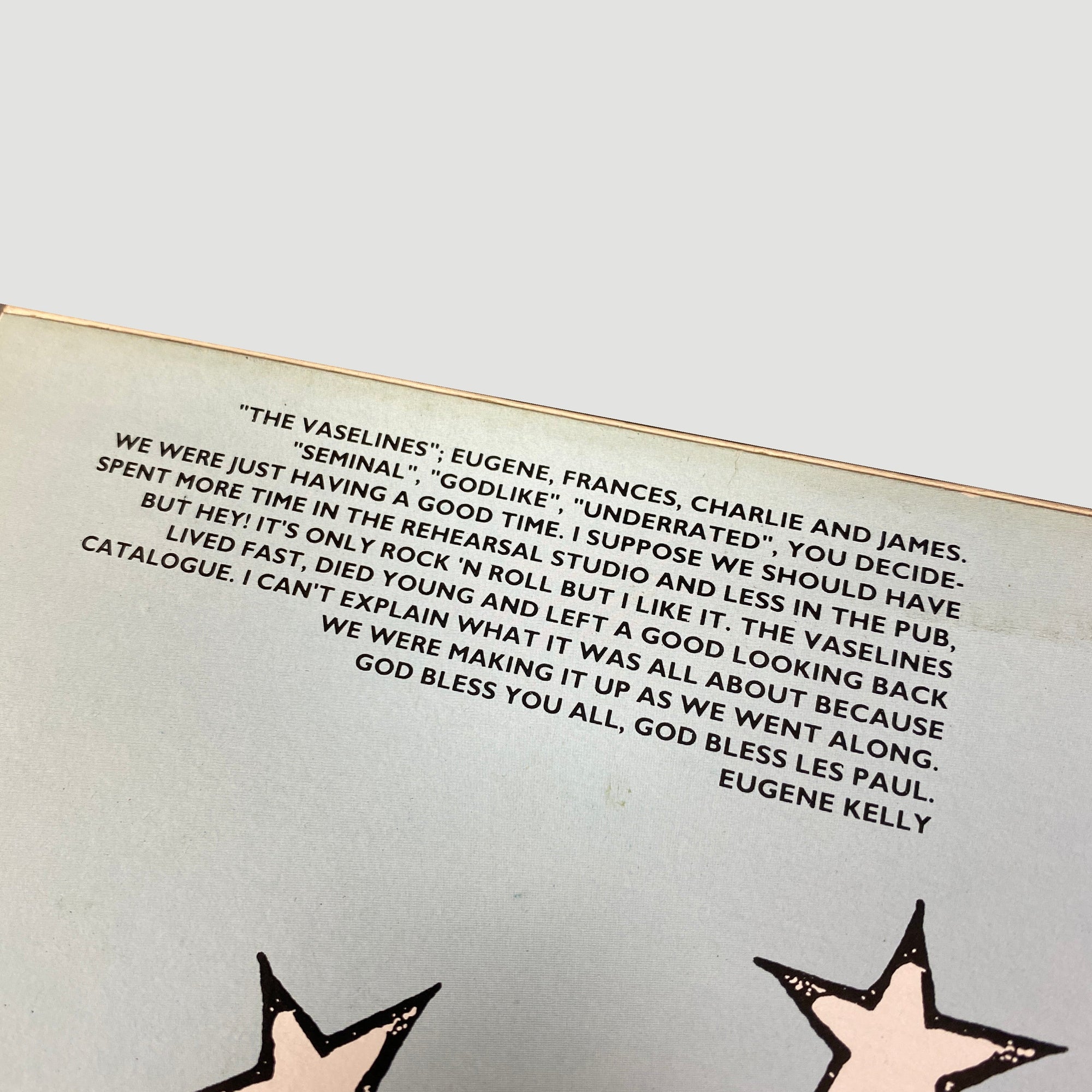 1992 The Vaselines All The Stuff and More Vinyl LP