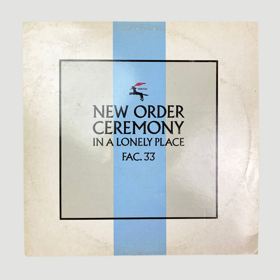 1981 New Order Ceremony Single