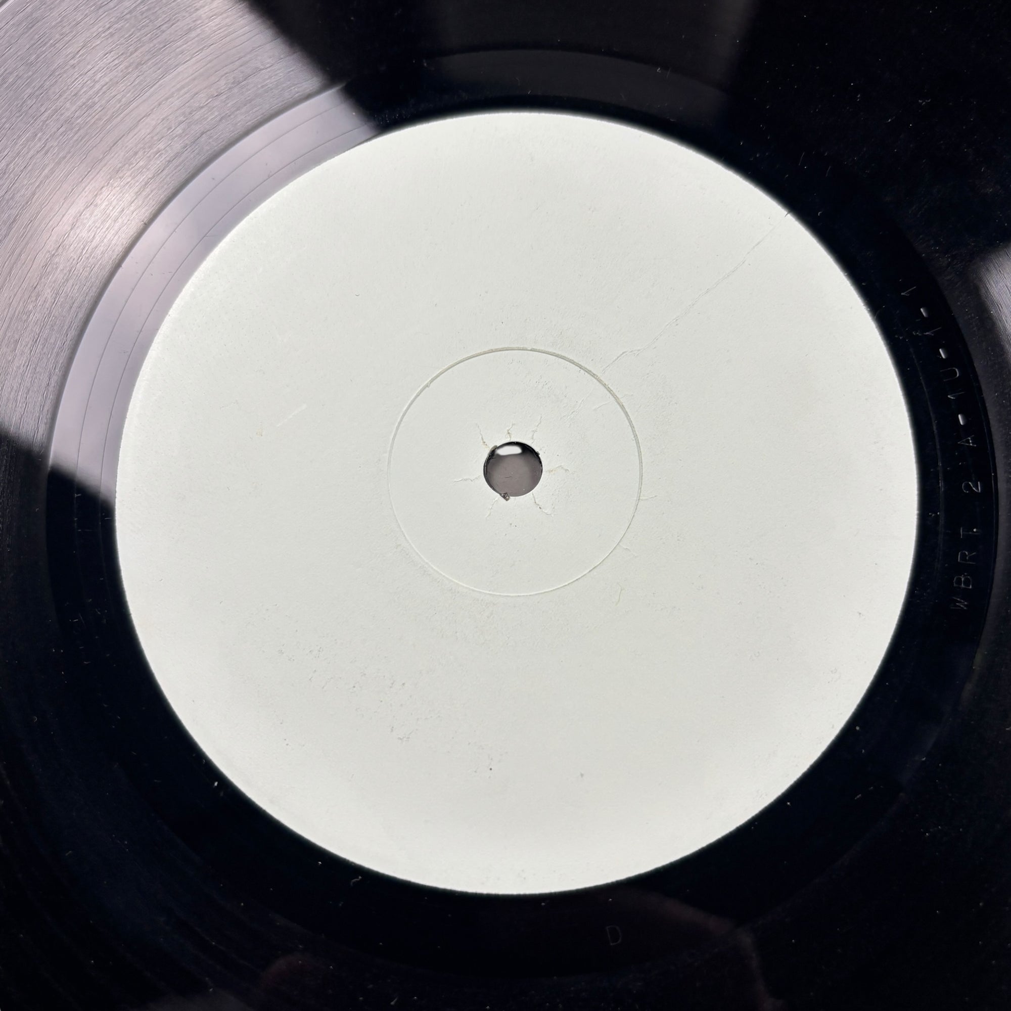 1991 Massive Attack Unfinished Sympathy 12" White Label Promo