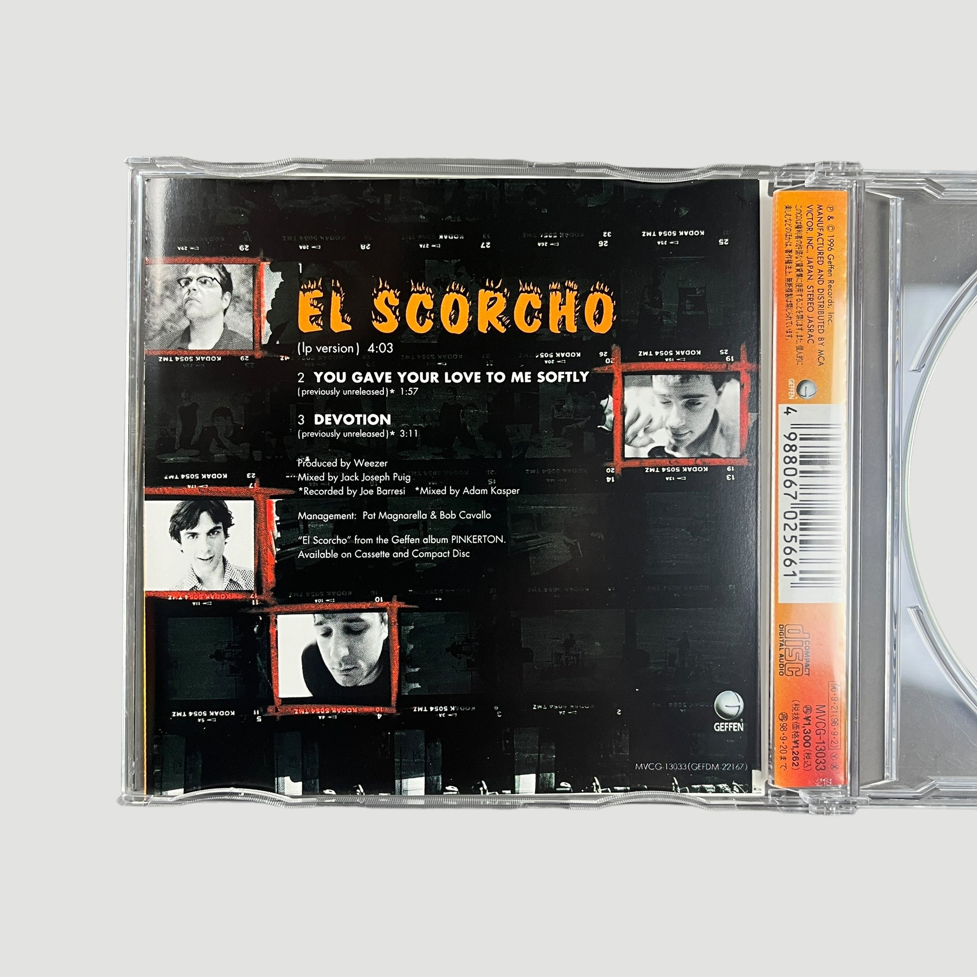 1996 Weezer El Scorchio Japanese CD Single