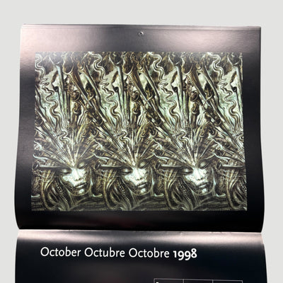 1998 HR Giger ARh+ 3D Calendar