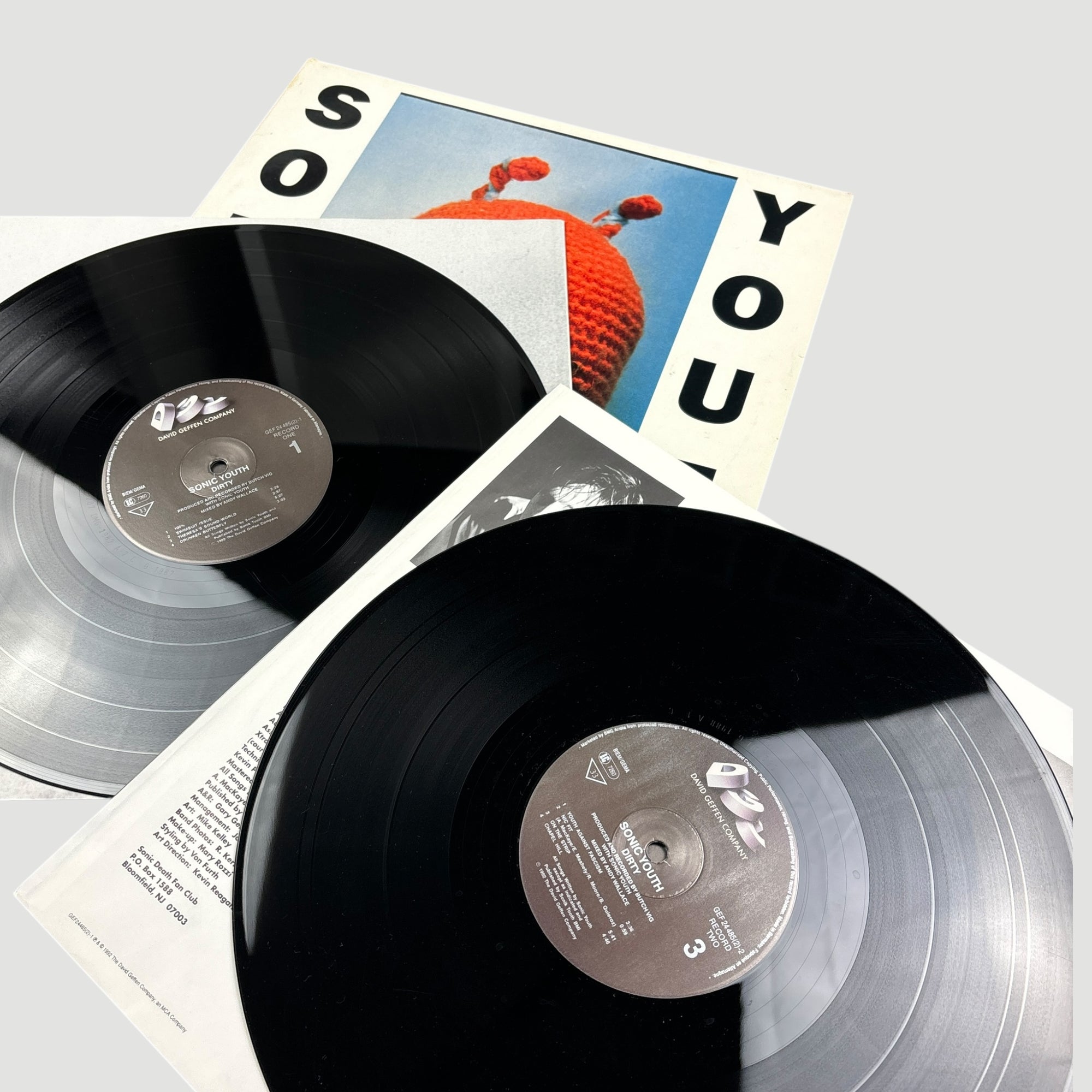 1992 Sonic Youth Dirty UK 1st Press LP