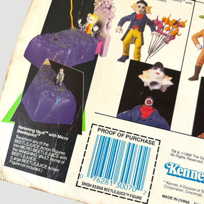 1989 Beetlejuice Shish Kebab Beetlejuice Kenner Action Figure