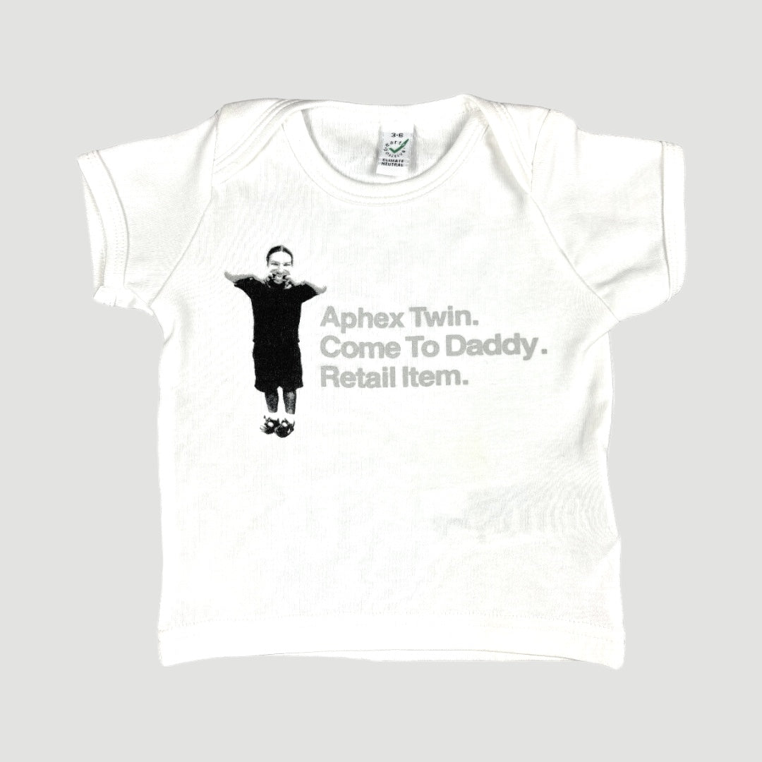 2018 Aphex Twin 'Come To Daddy' Baby T-Shirt