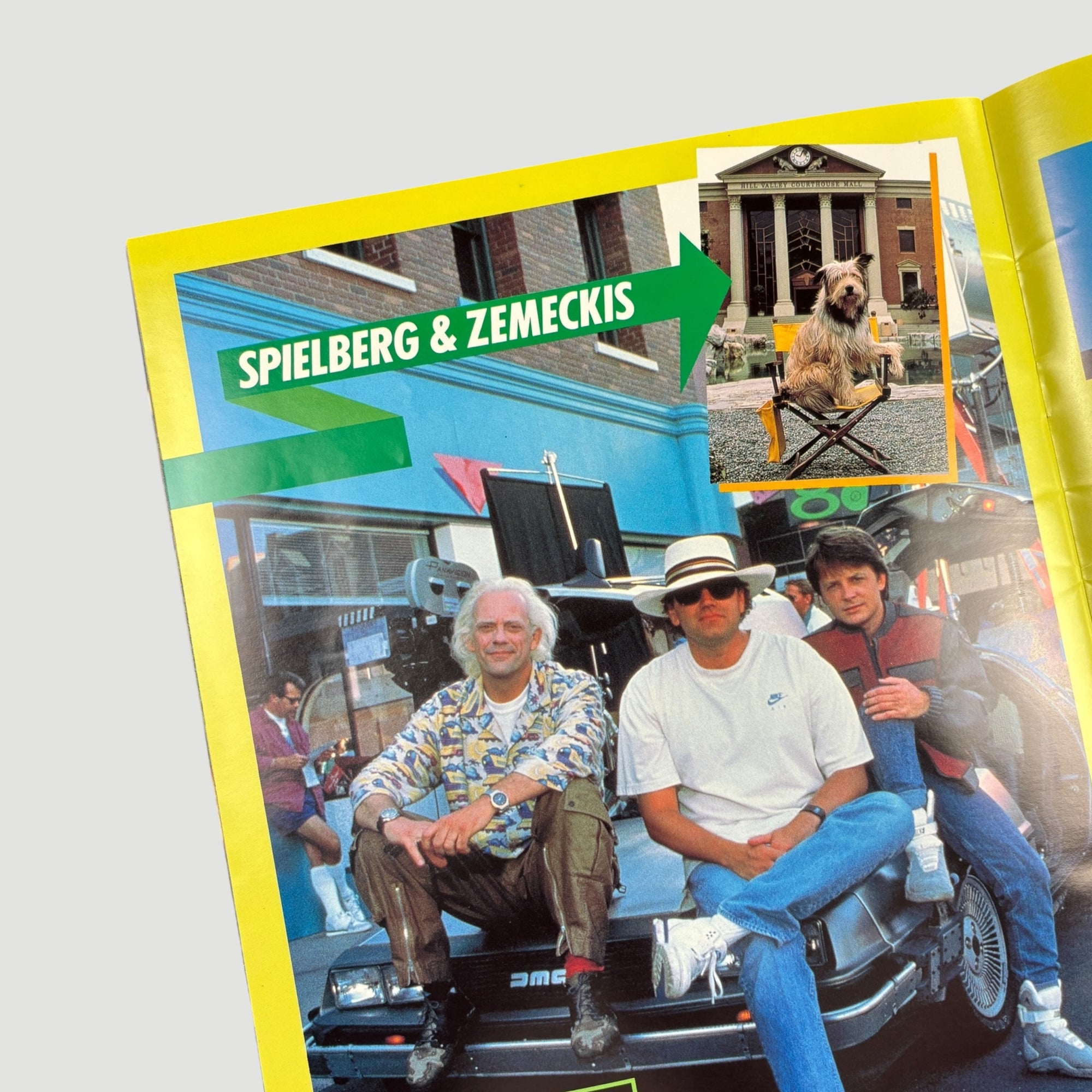 1989 Back to the Future Part II Japanese Programme