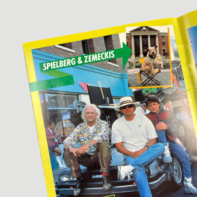 1989 Back to the Future Part II Japanese Programme
