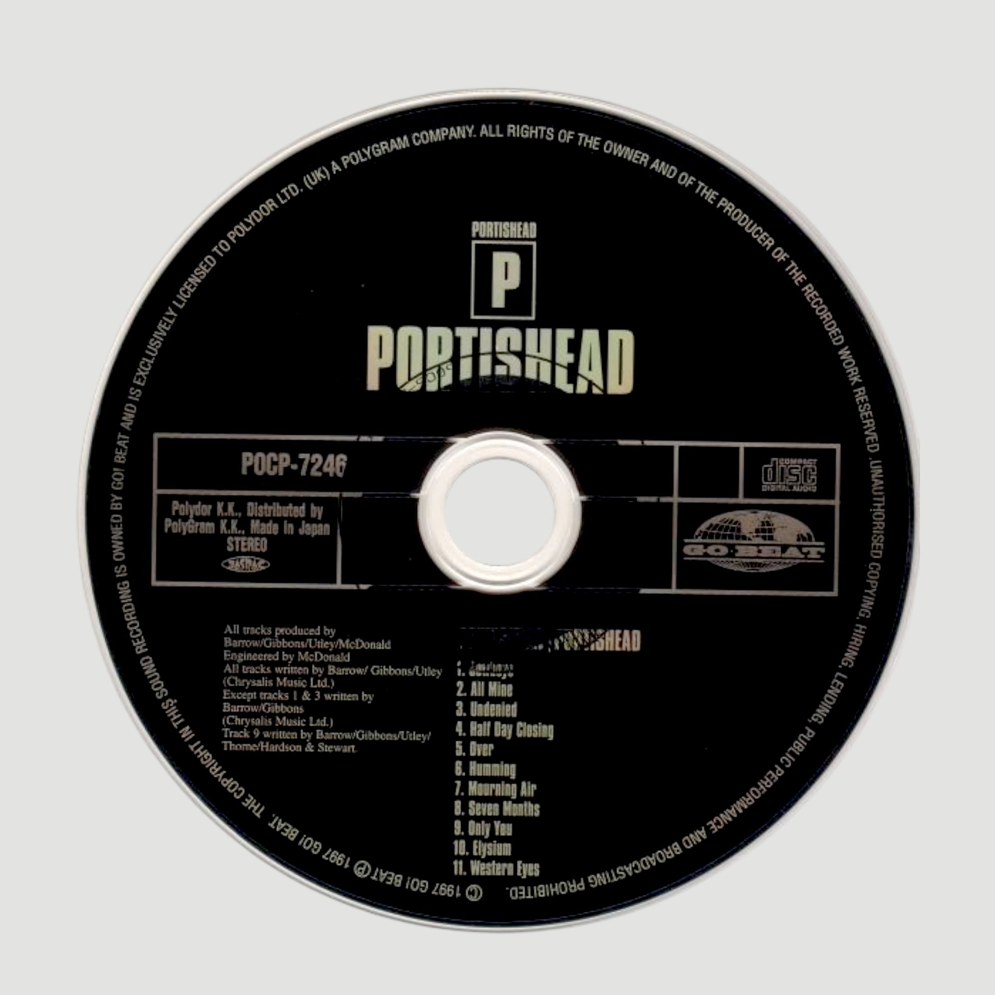 1997 Portishead Portishead Japanese CD
