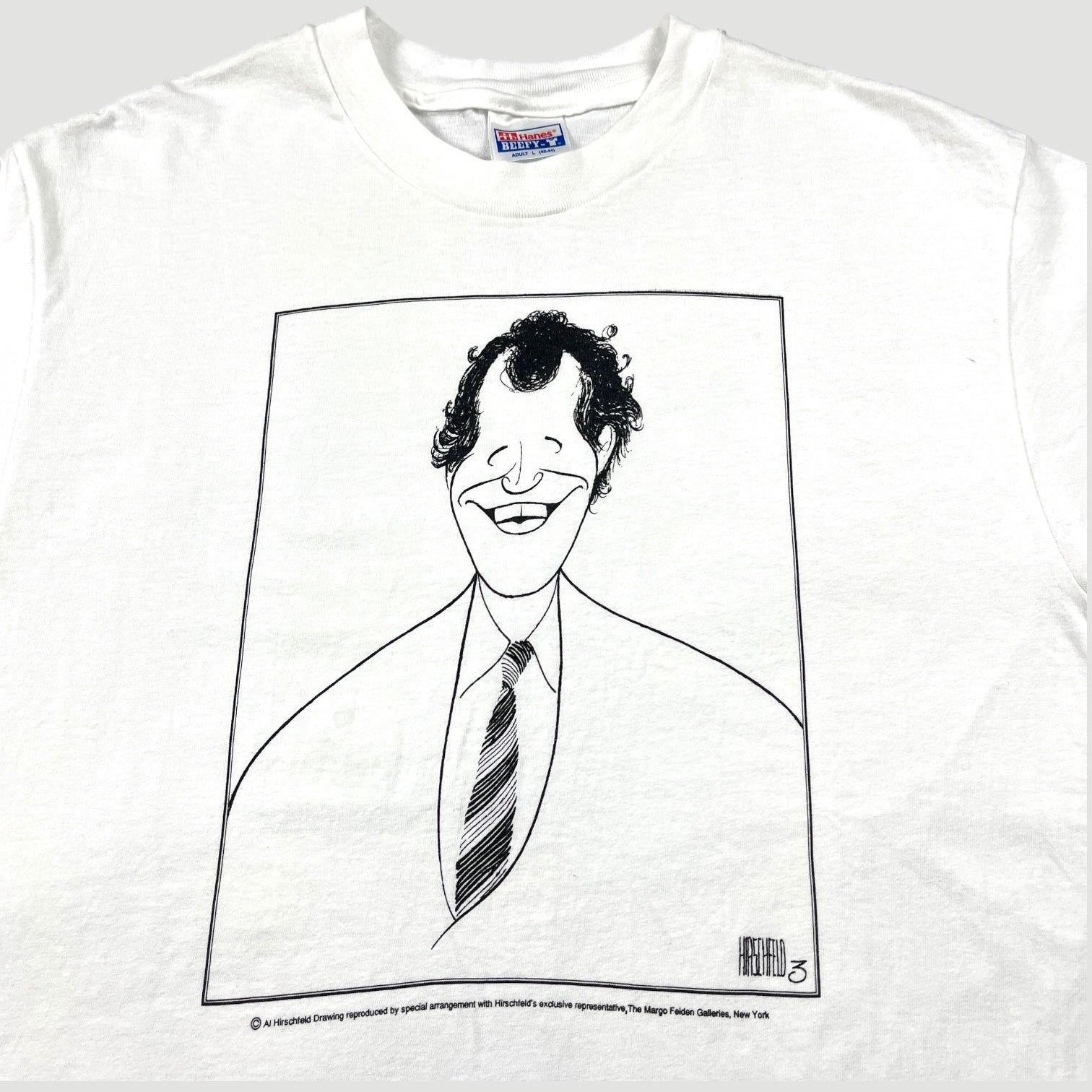 90's David Letterman by Al Hirschfeld T-Shirt