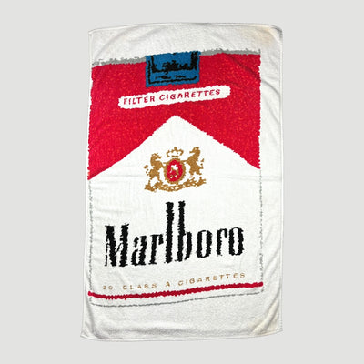 80's Marlboro Beach Towel Jagged Design
