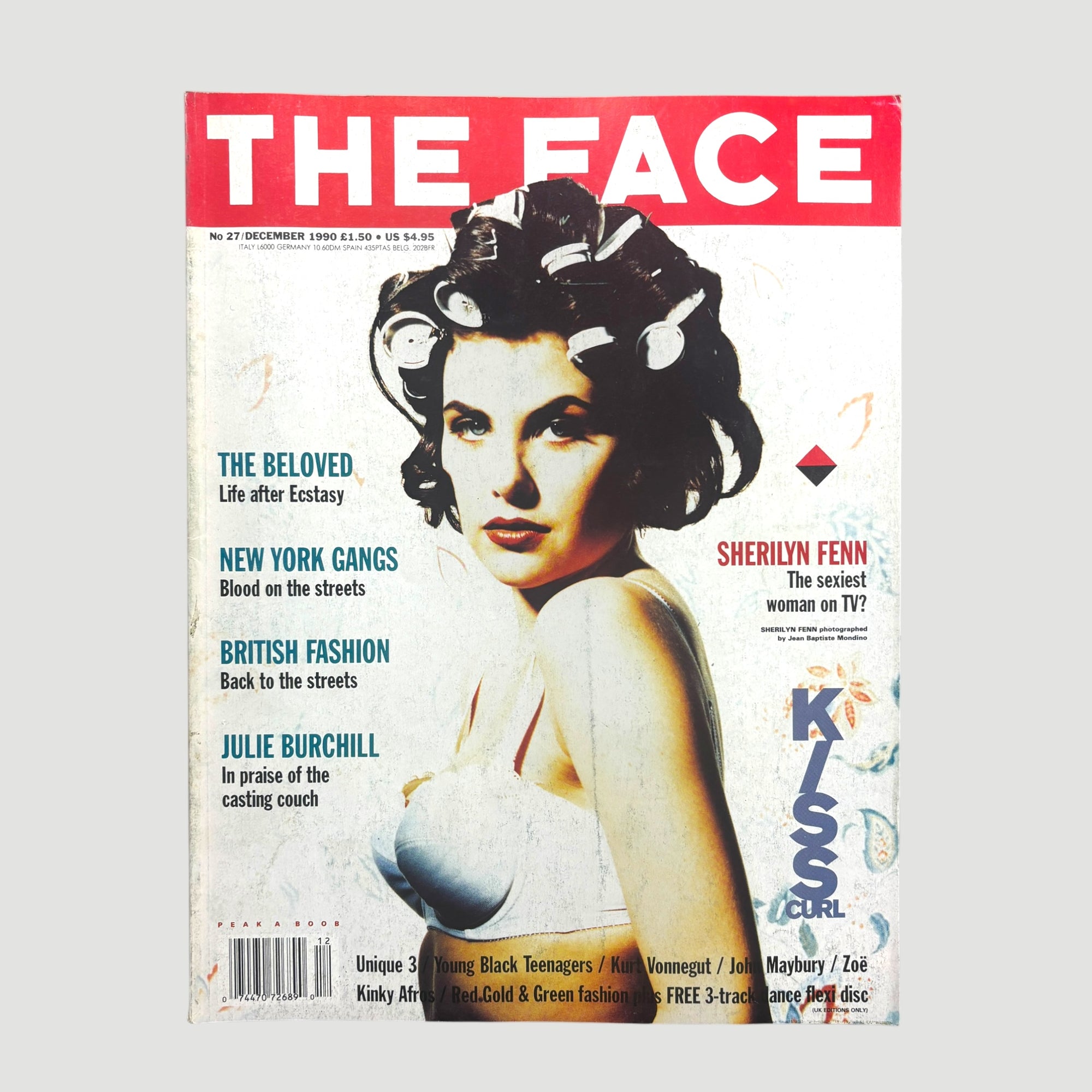 1990 The Face Sherilyn Fenn Issue