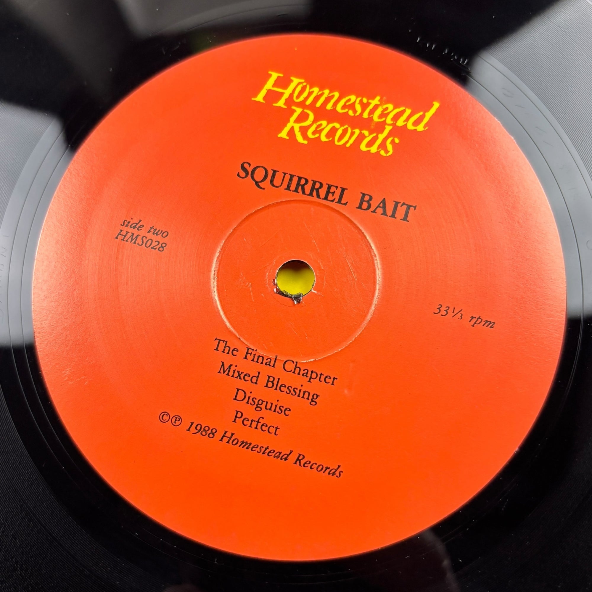 1985 Squirrel Bait Self Titled 1st UK Press LP